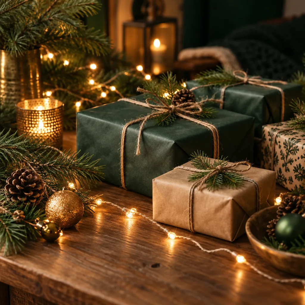 Decorative illustration for the Christmas section