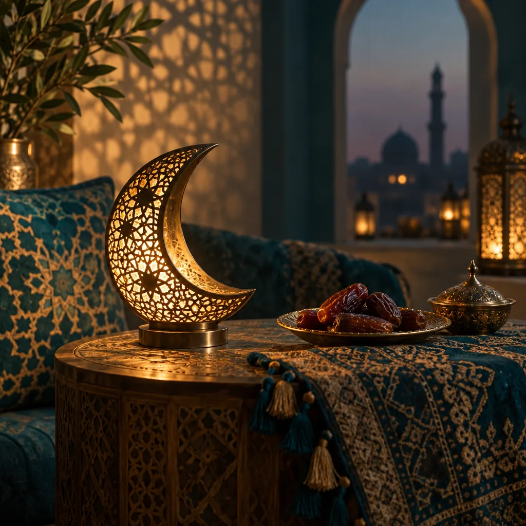 Decorative illustration for the Eid section