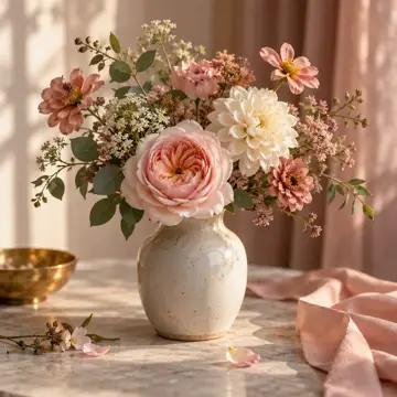 Decorative illustration for the Mothers Day section